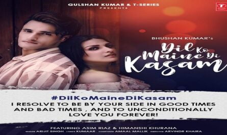 DIL KO MAINE DI KASAM LYRICS - ARIJIT SINGH