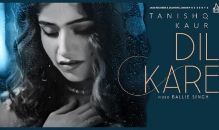 Tanishq Kaur - Dil Kare Lyrics