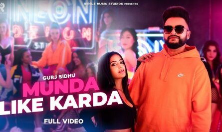 Gurj Sidhu Munda Like Karda Lyrics