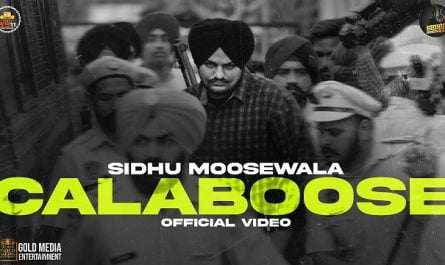 Sidhu Moose Wala Calaboose Lyrics (from Moosetape)