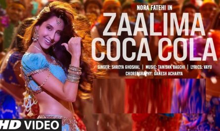 Shreya Ghoshal - Zalima Coca Cola Lyrics (From Bhuj)