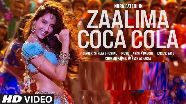 Shreya Ghoshal – Zalima Coca Cola Lyrics (From Bhuj)