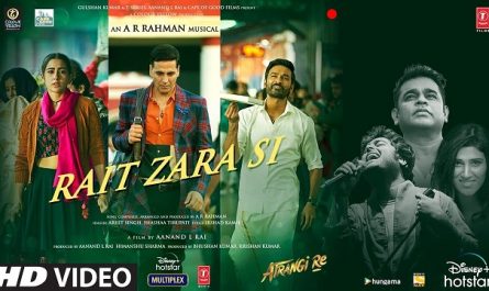 Arijit Singh - Ret Zara Si Lyrics ( From Atrangi Re)