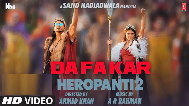 A R Rahman – Dafa Kar Lyrics ( from Heropanti 2)