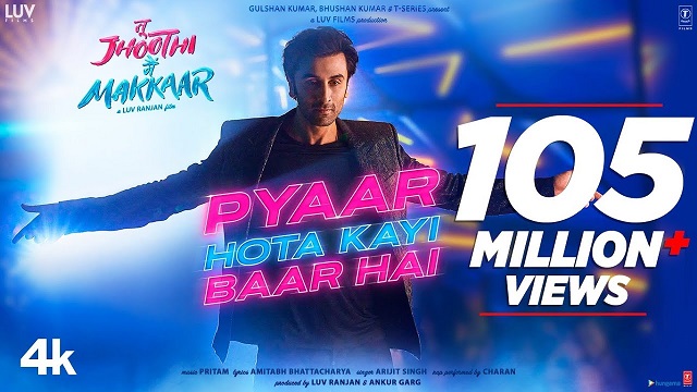 Arijit Singh – Pyar Hota Kayi Baar Hai Lyrics In English (Translation)