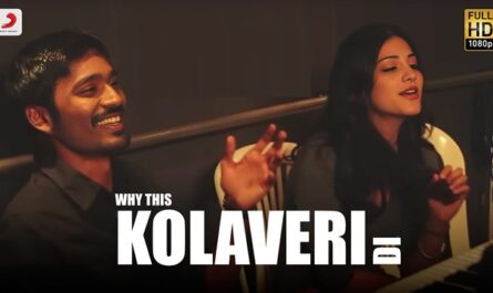 Dhanush - Why This Kolaveri Di Lyrics In English (Translation) (3 Movie)