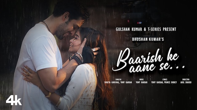 Shreya Ghoshal – Baarish Ke Aane Se Lyrics In English (Translation)