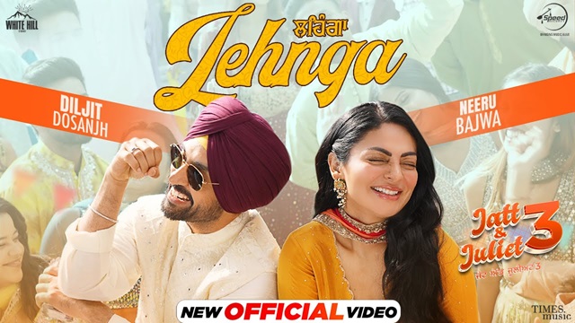 Lehnga Lyrics In English (Meaning) – Jatt & Juliet 3