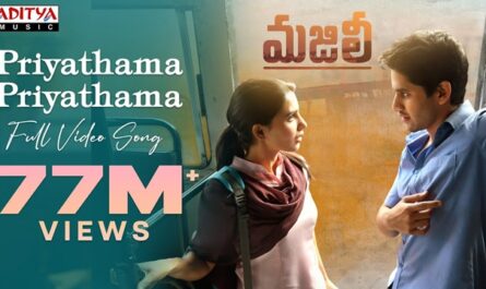 Chinmayi Sripada - Priyathama Priyathama Lyrics (From Majili) In English (Translation)