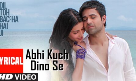 Mohit Chauhan - Abhi Kuch Dino Se Lyrics In English (Translation)