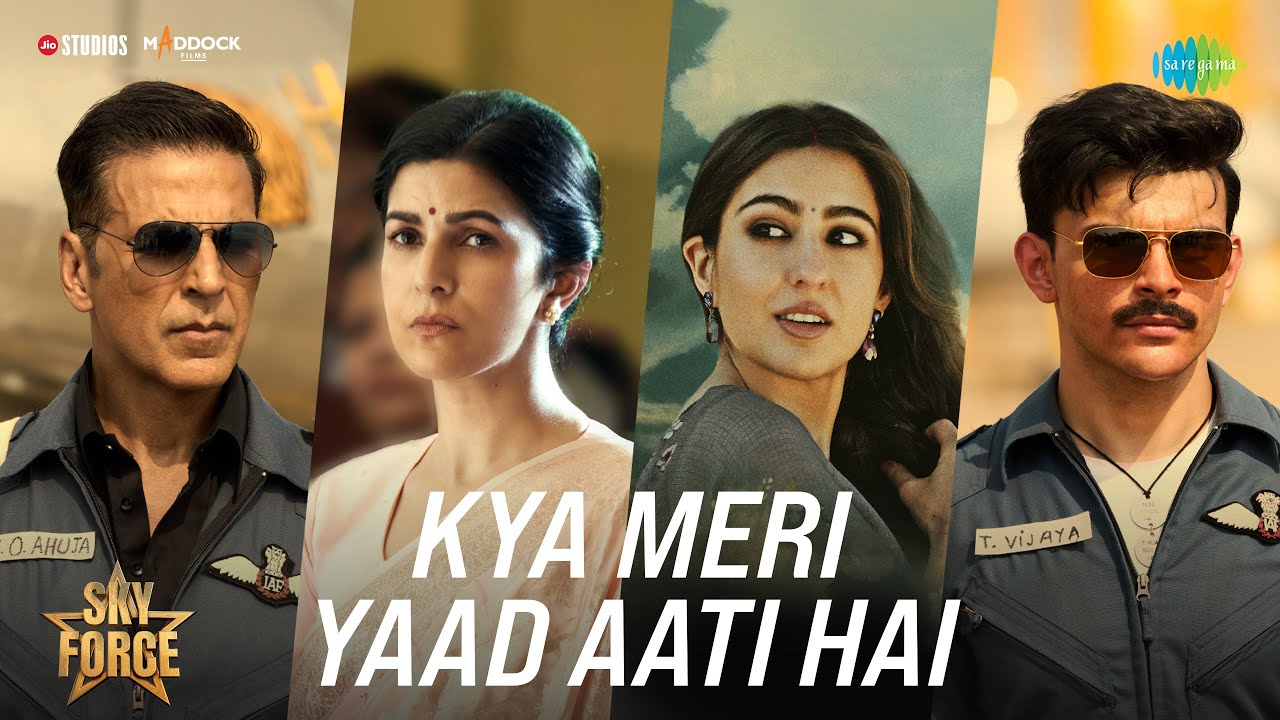 Vishal Mishra – Kya Meri Yaad Aati Hai Lyrics (Sky Force) In English (Translation) cover image