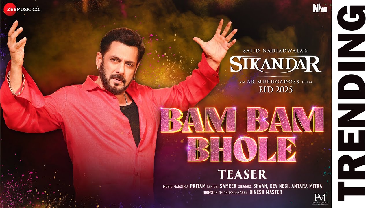 Antara Mitra, Dev Negi, and Shaan – Sikandar: Bam Bam Bhole Lyrics In English (Translation) cover image